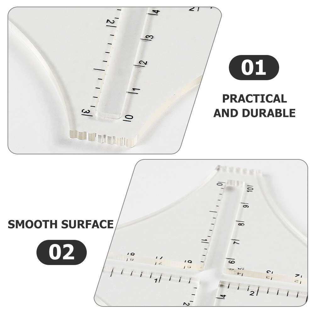 Knitting Density Ruler Profess - Sewing Gauge Ruler recension och pris