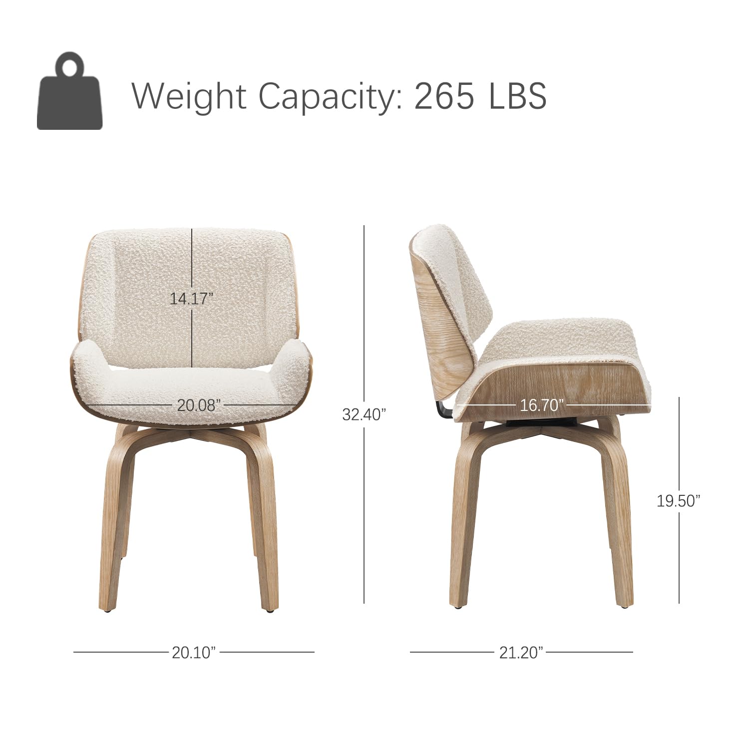 Swivel Dining Chair, Fabric Up - Century Textile & Sewing Supply Avenue C North Saskatoon Sk recension och pris